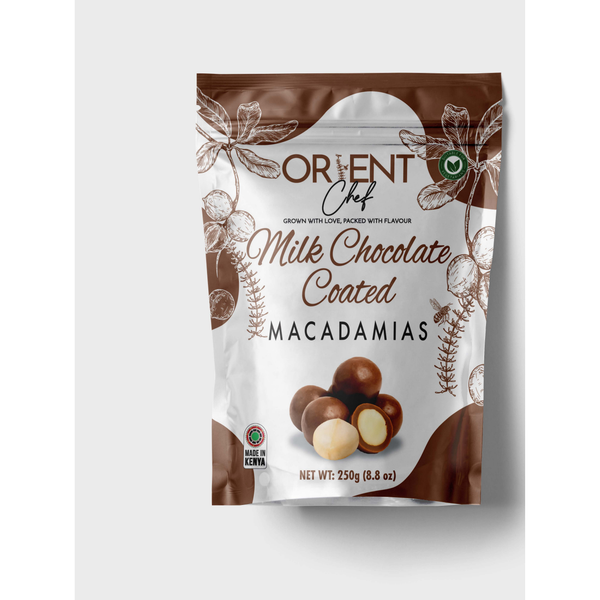 Macadamias de chocolate con leche