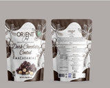 Orient Chef Dark Chocolate Coated Macadamias – 100g | Premium Kenyan Chocolate Snack