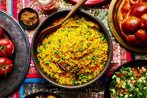 Spiced Green Pea Pilau