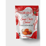 Orient Chef Sweet Chilli Coated Macadamias 250g — spicy-sweet Kenyan macadamia snack